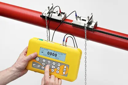 Portaflow 333 Portable Clamp On Flow Heat Meter Metesco