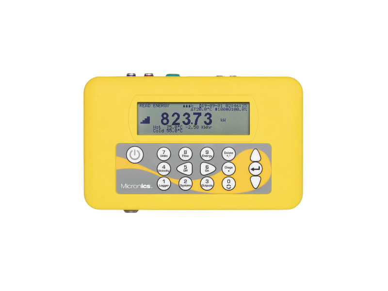 Portaflow 333 Portable Clamp On Flow Heat Meter Metesco