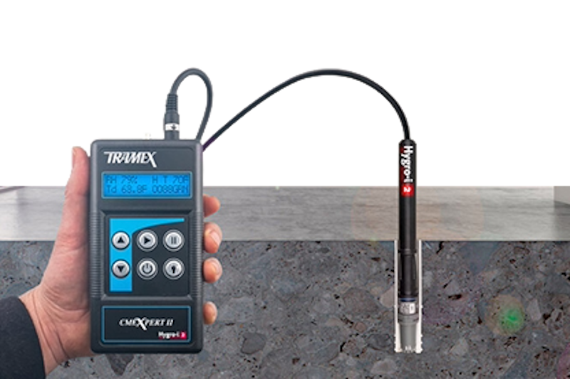 Tramex CMEX II - Digitale Beton Vochtmeter kopen | Metesco | Metesco België