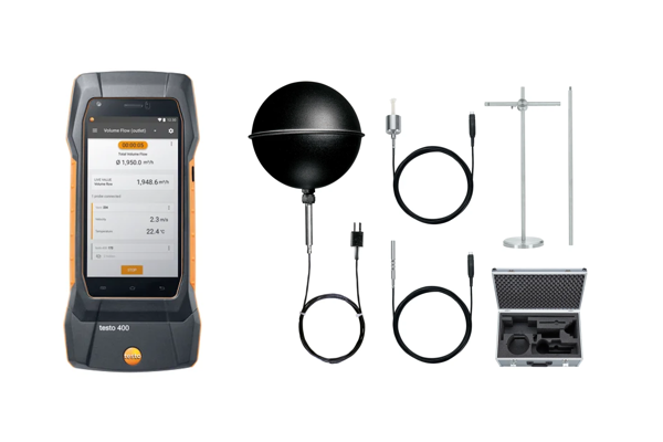 Testo 600 Wht Testo 400 - WBGT meetset huren | Metesco België